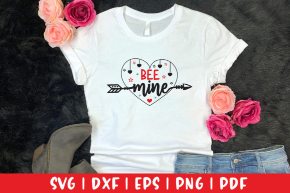 Bee Mine SVG Valentine's Day SVG