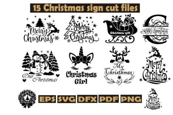 Christmas Signs SVG Bundle Review