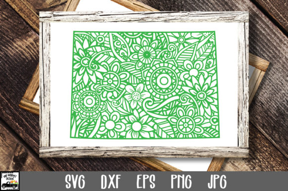 Colorado SVG File - Colorado Mandala
