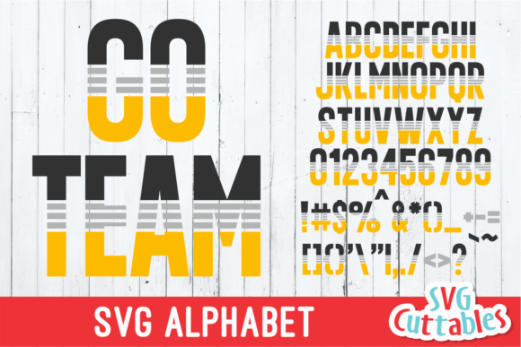 JP Go Team Svg Alphabet Review