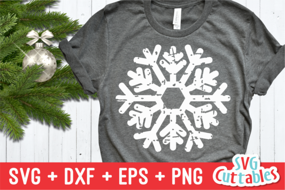 Snowflake Svg Distressed Snowflake