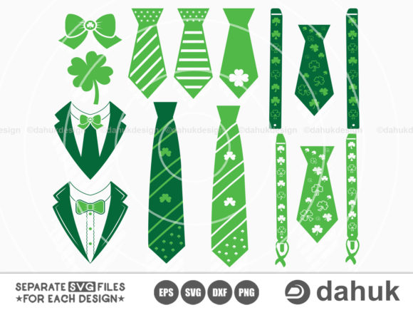 St. Patrick's Day Tie Svg