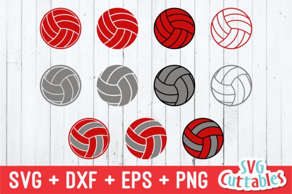 Volleyball Svg Set of 11